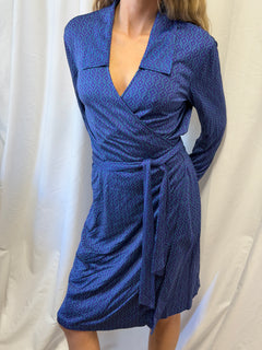 Vintage Diane von Furstenberg Silk Wrap Dress