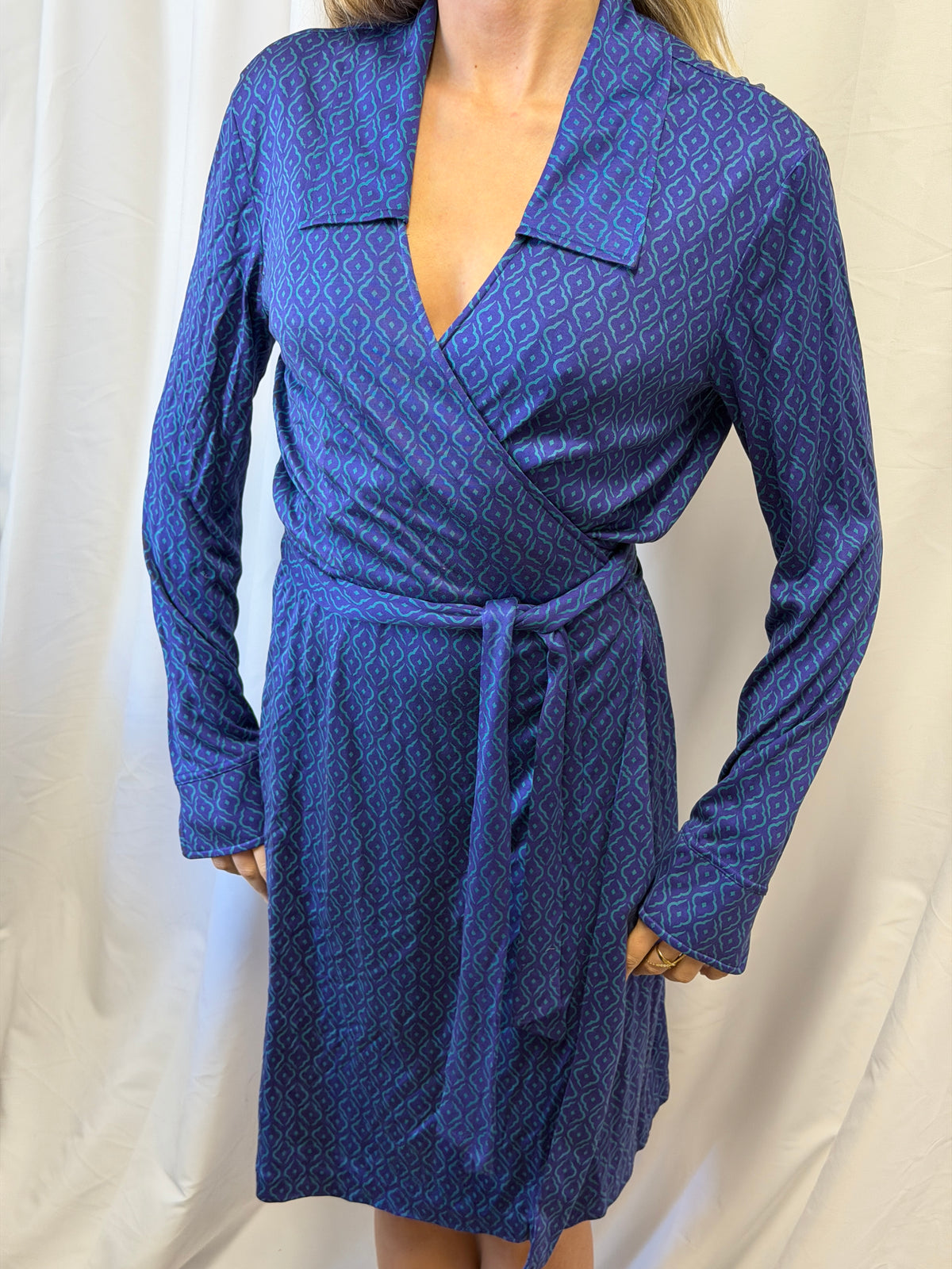 Vintage Diane von Furstenberg Silk Wrap Dress