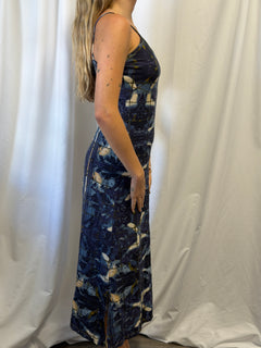 Gaultier Print Maxi Dress