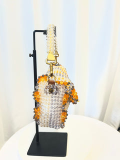 Fendi Beaded Floral Baguette