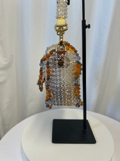 Fendi Beaded Floral Baguette