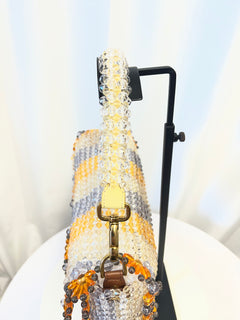 Fendi Beaded Floral Baguette