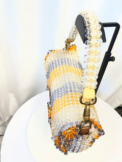 Fendi Beaded Floral Baguette