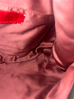 Valentino Garavani Embroidered Suede Shoulder Bag