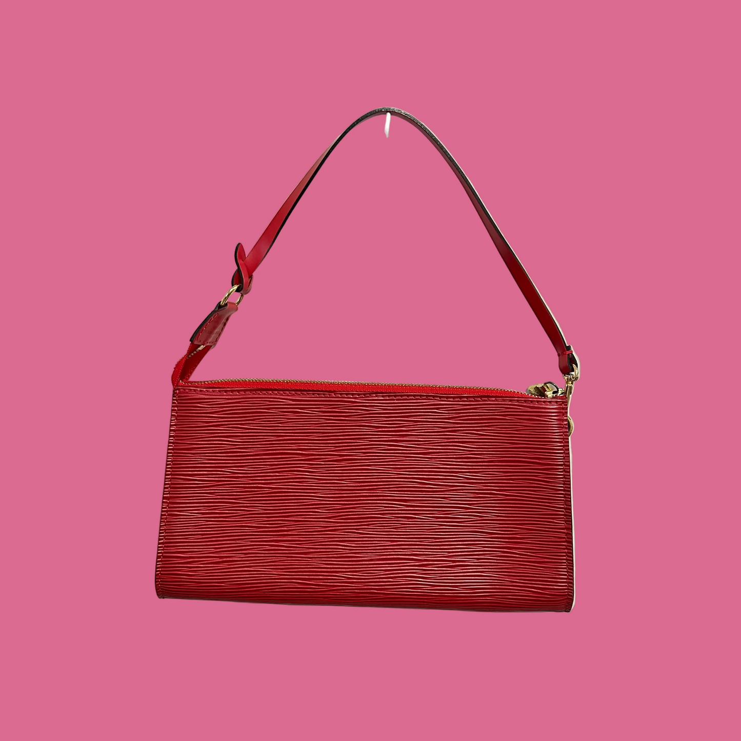 Louis Vuitton Red Epi Leather Pochette