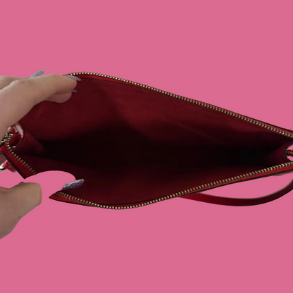 Louis Vuitton Red Epi Leather Pochette