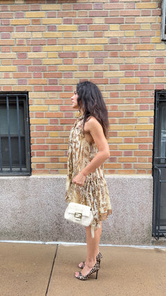 SS 2004 Roberto Cavalli Cheetah Silk Dress