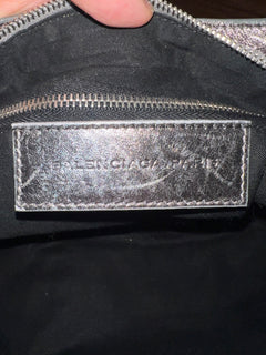 Balenciaga Silver First Bag