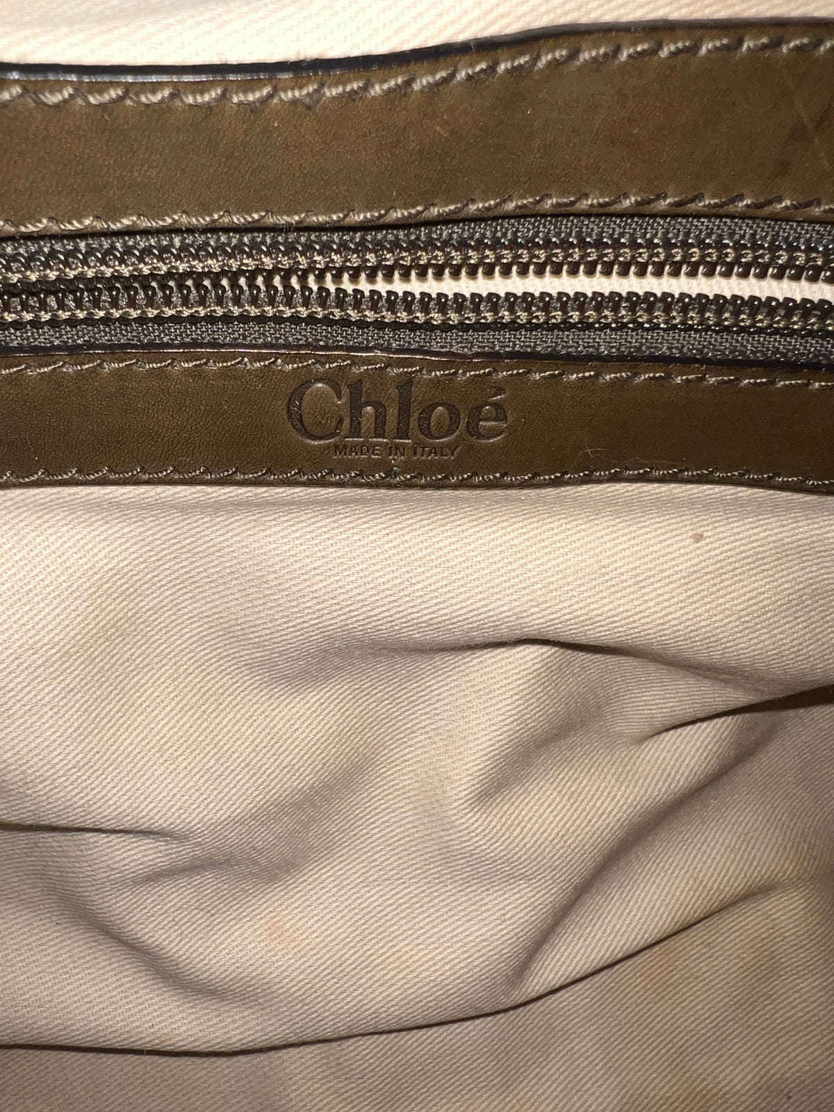 Chloé Kerala Brown Leather Equestrian Charm Shoulder Bag