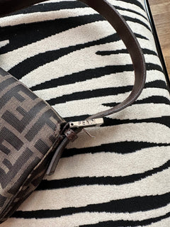 Fendi Baguette Canvas Zucca Print