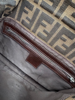 Fendi Baguette Canvas Zucca Print