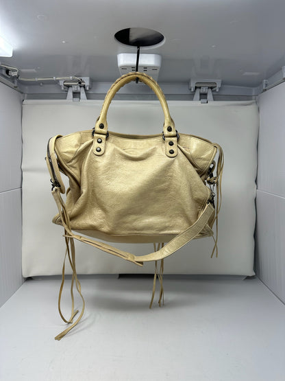 Balenciaga City Bag Ivory