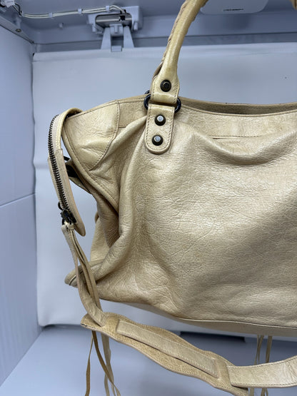 Balenciaga City Bag Ivory