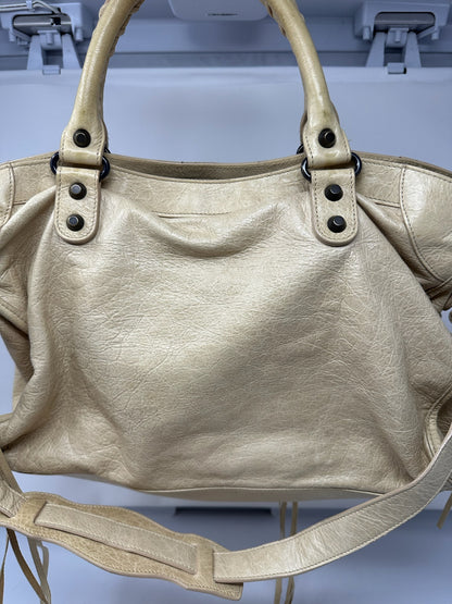 Balenciaga City Bag Ivory