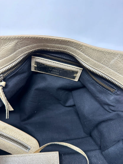 Balenciaga City Bag Ivory