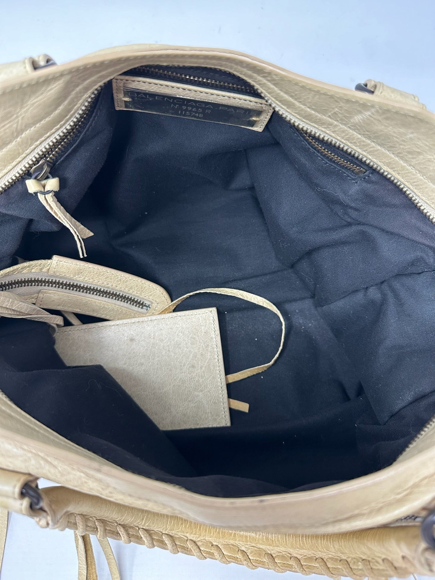 Balenciaga City Bag Ivory