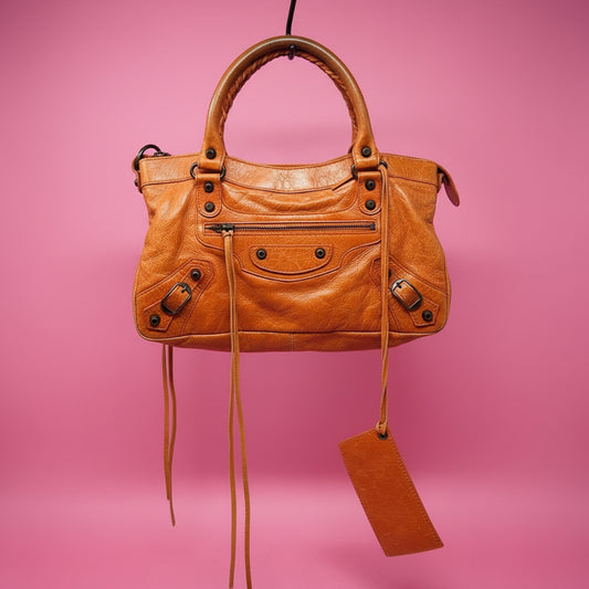 Balenciaga City Bag Orange