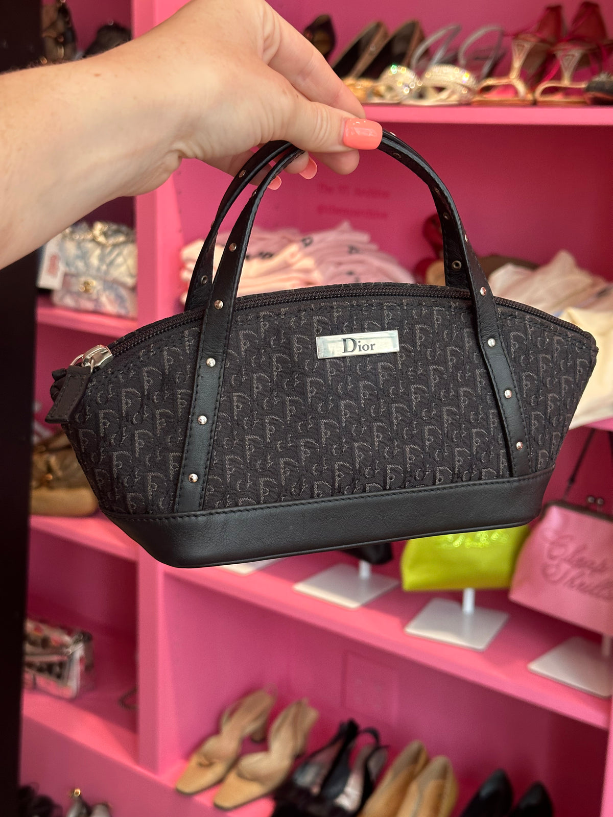 Dior trotter boat bag