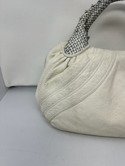 Fendi Spy Bag White Leather