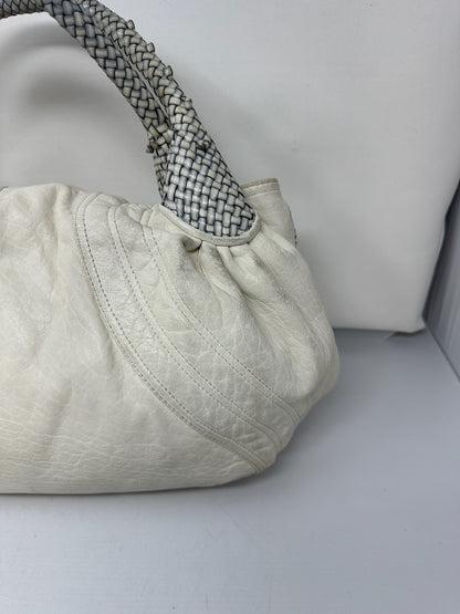 Fendi Spy Bag White Leather
