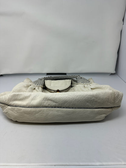 Fendi Spy Bag White Leather