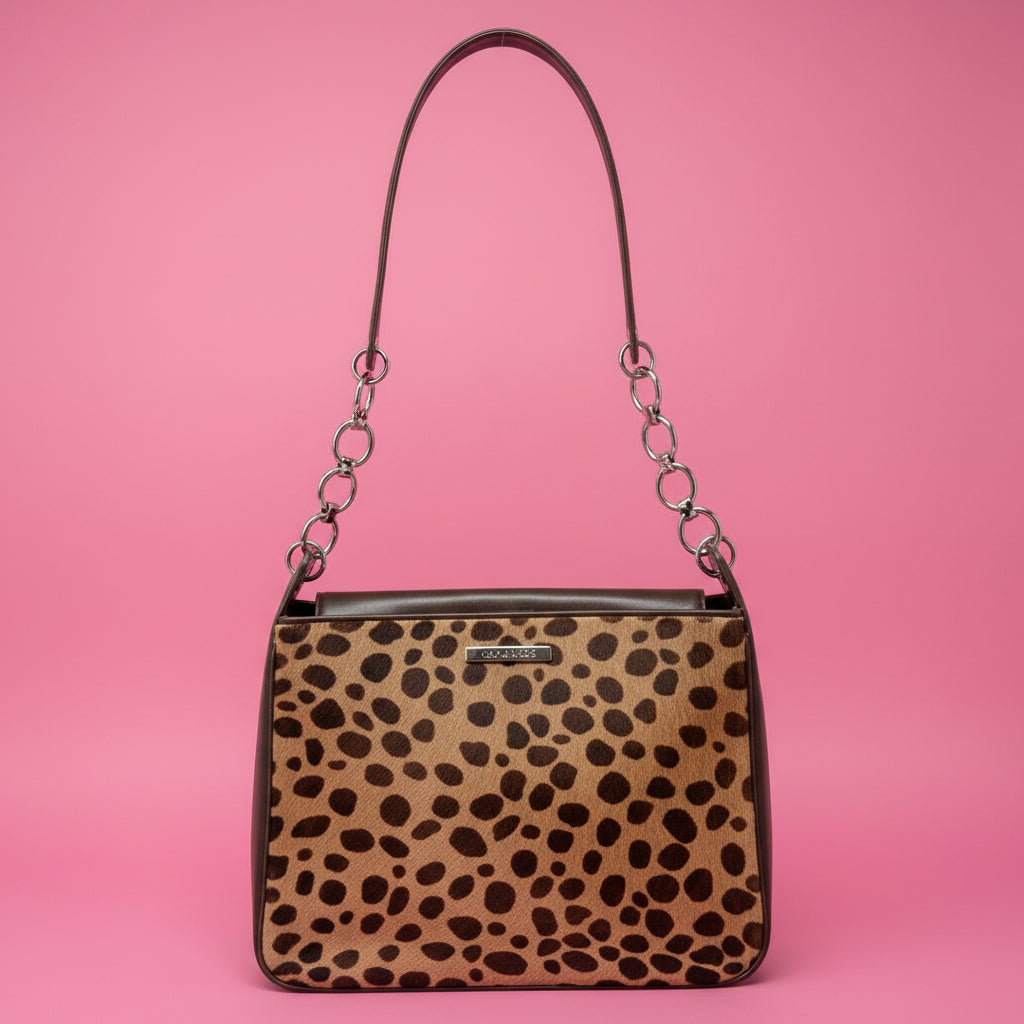 YSL Leopard Print Pony Hair (comes with original duster)