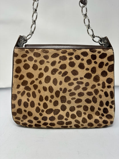 YSL Leopard Print Pony Hair (comes with original duster)