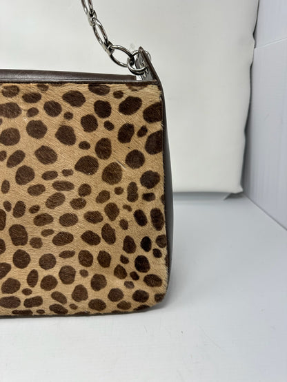 YSL Leopard Print Pony Hair (comes with original duster)