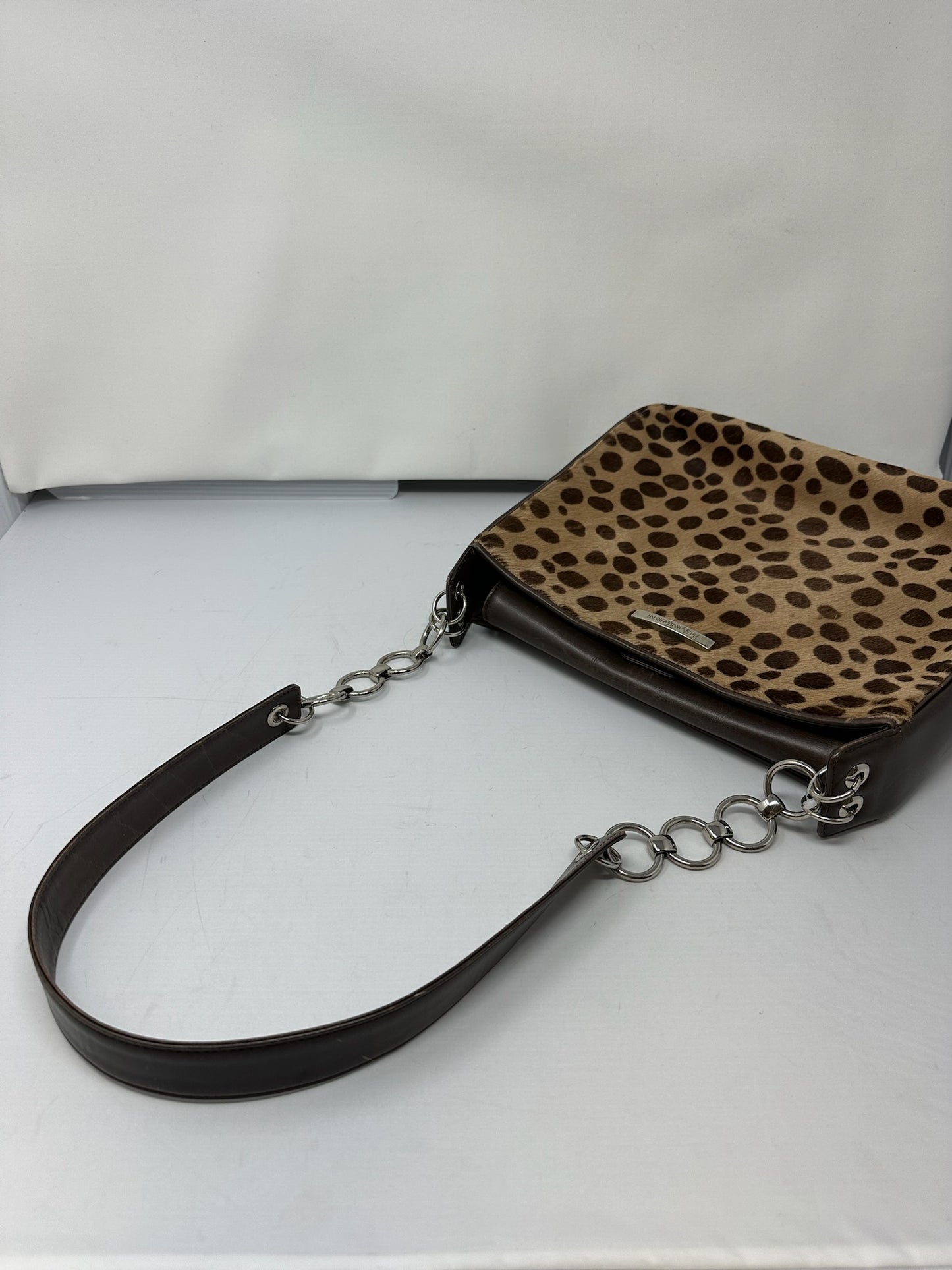 YSL Leopard Print Pony Hair (comes with original duster)