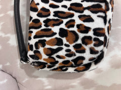 Fendi Leopard Print Baguette Bag