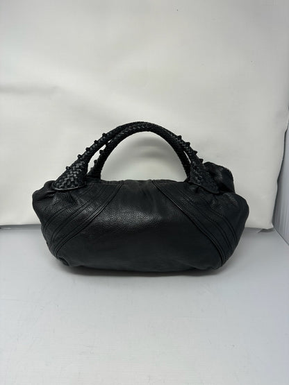 Fendi Spy Bag Black Leather (Missing Key Luck Charm)