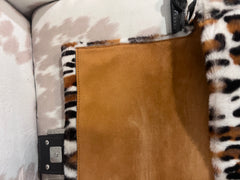Fendi Leopard Print Baguette Bag