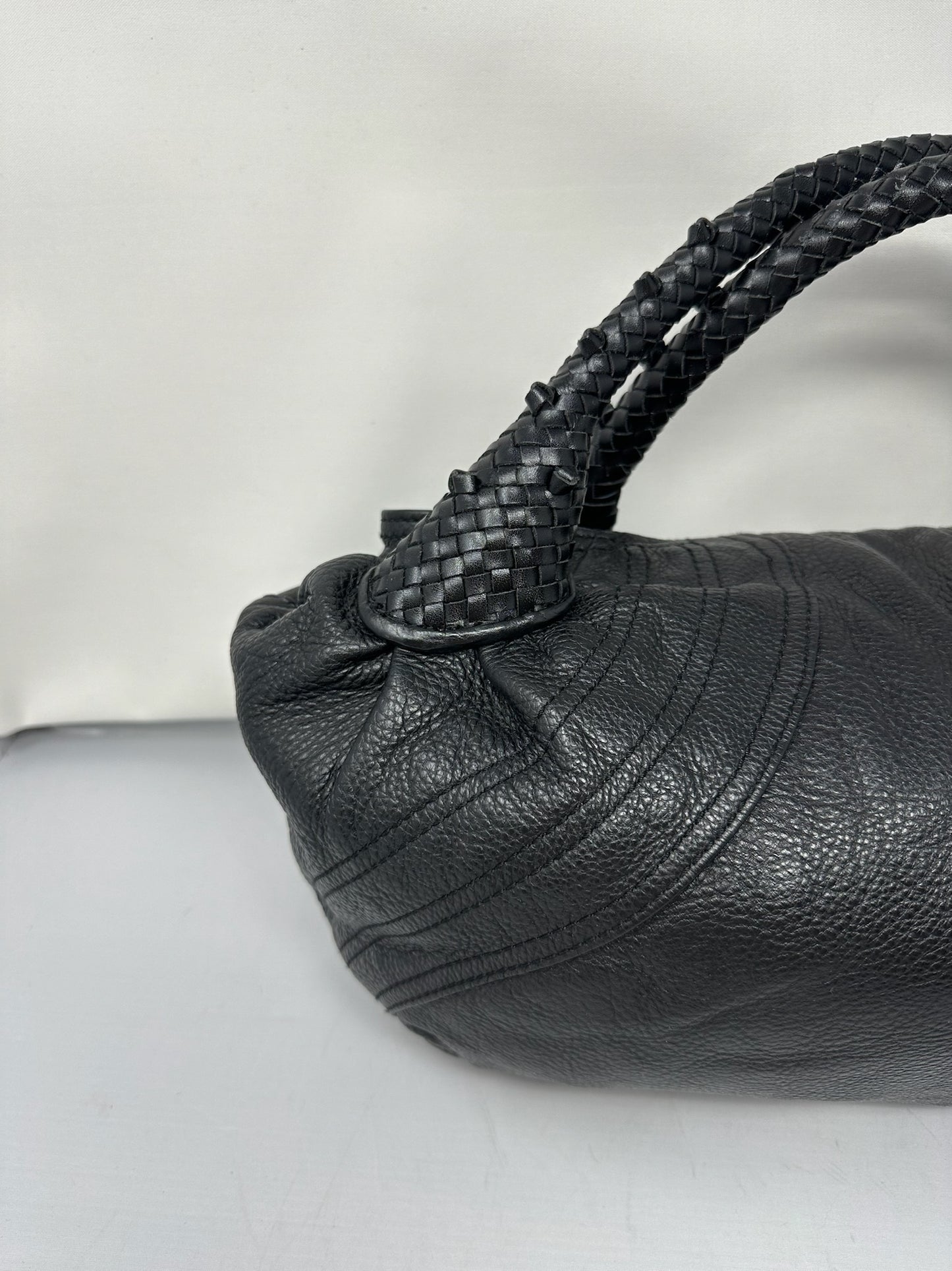Fendi Spy Bag Black Leather (Missing Key Luck Charm)