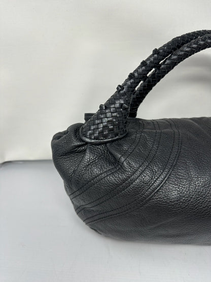 Fendi Spy Bag Black Leather (Missing Key Luck Charm)