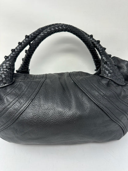 Fendi Spy Bag Black Leather (Missing Key Luck Charm)