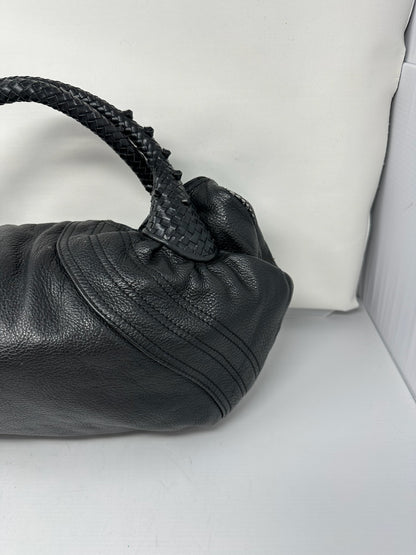 Fendi Spy Bag Black Leather (Missing Key Luck Charm)