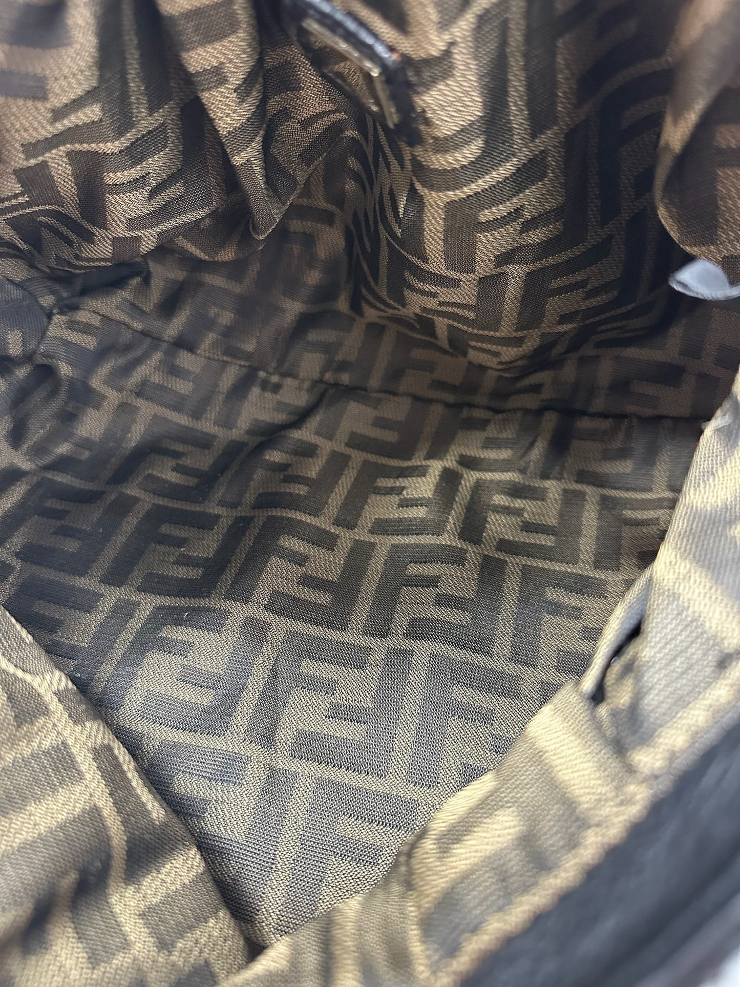 Fendi Spy Bag Black Leather (Missing Key Luck Charm)