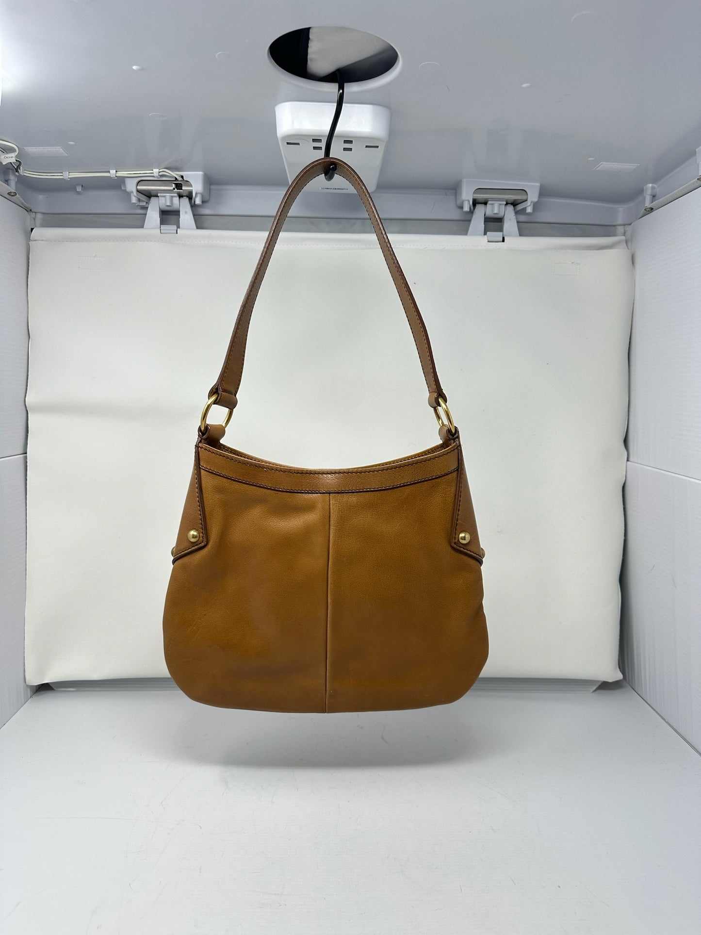 YSL Brown Leather Hobo