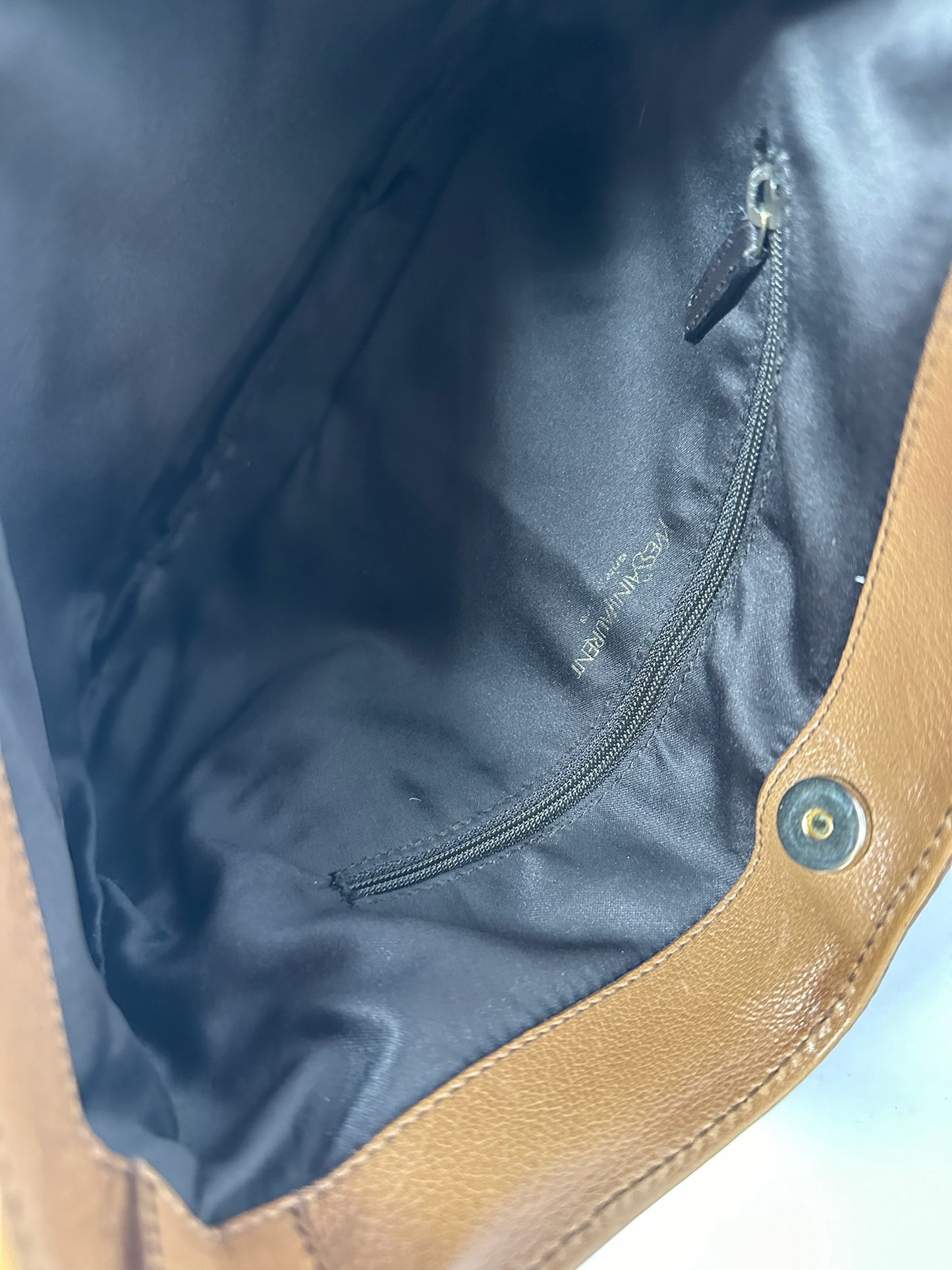 YSL Brown Leather Hobo