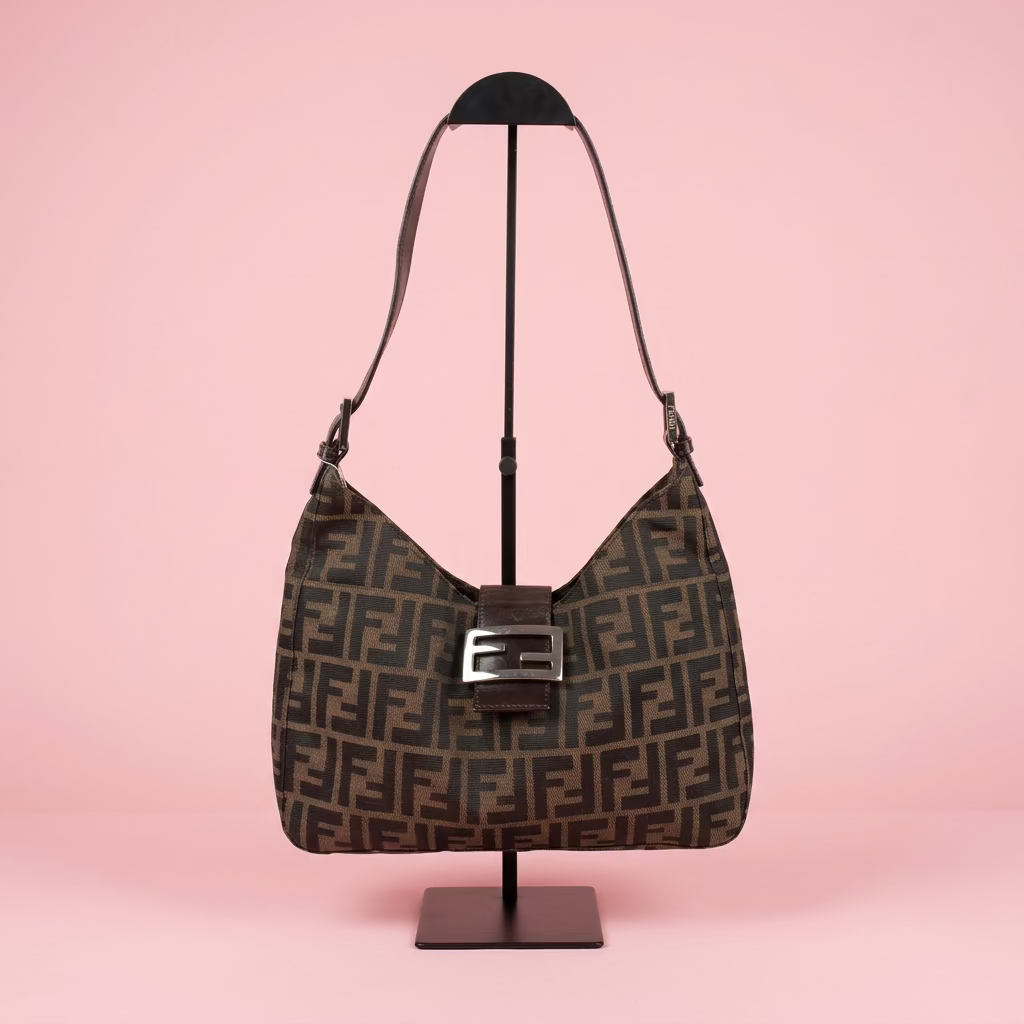 Fendi Zucca Print Shoulder Bag