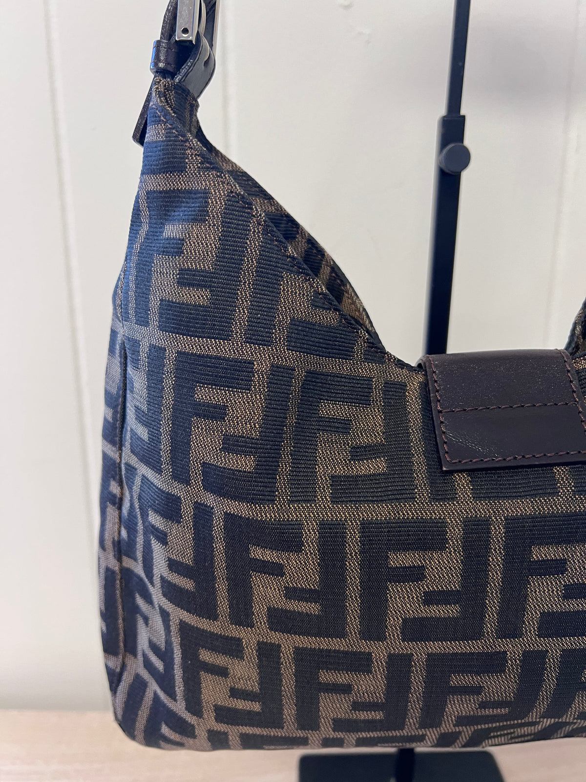 Fendi Zucca Print Shoulder Bag