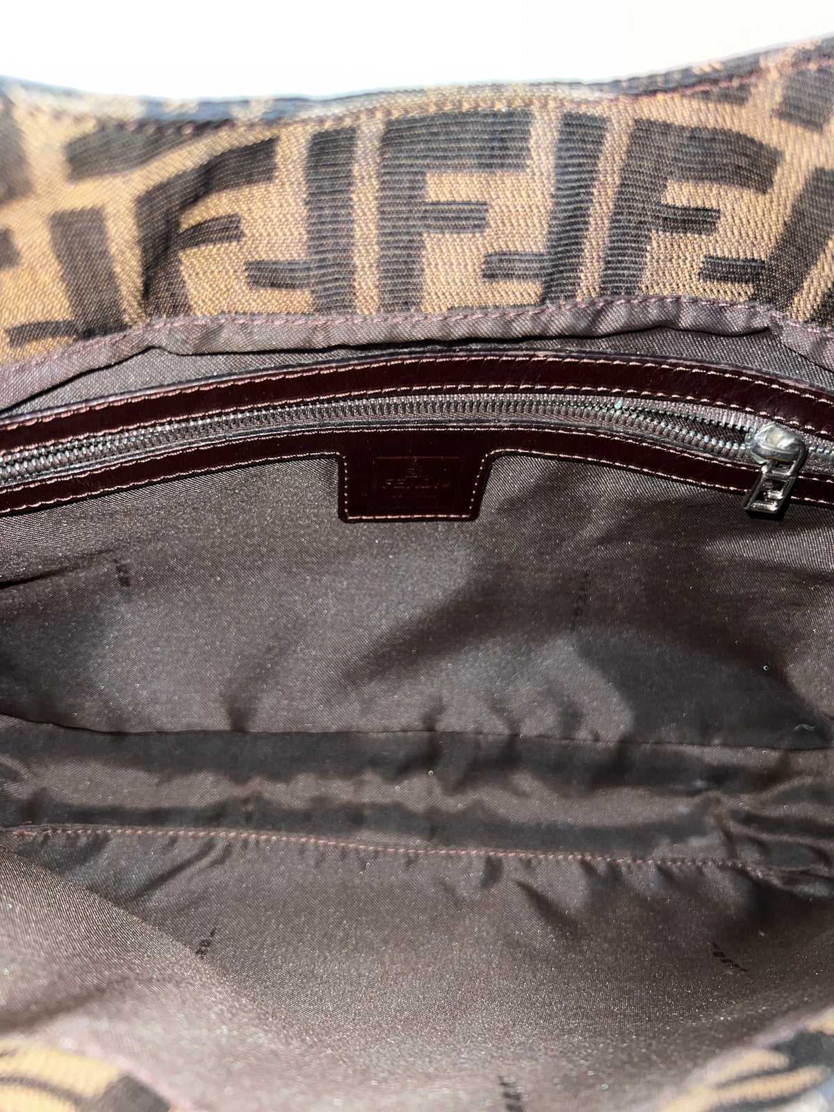 Fendi Zucca Print Shoulder Bag
