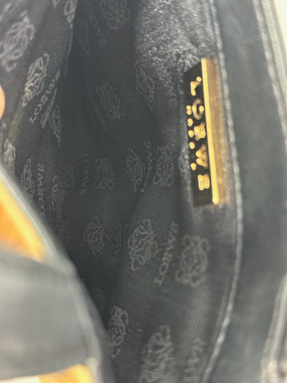 Loewe Furry Leopard Print Mini Tote Bag