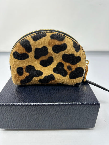 Prada Mini Pouch Pony Hair Animal Print