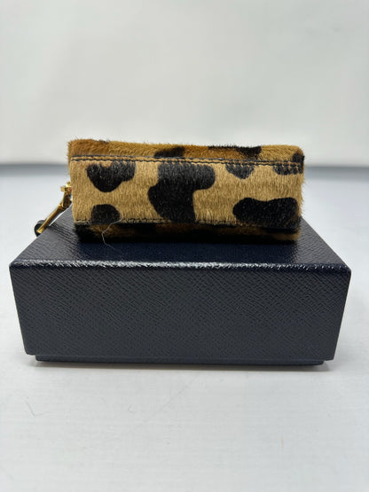 Prada Mini Pouch Pony Hair Animal Print