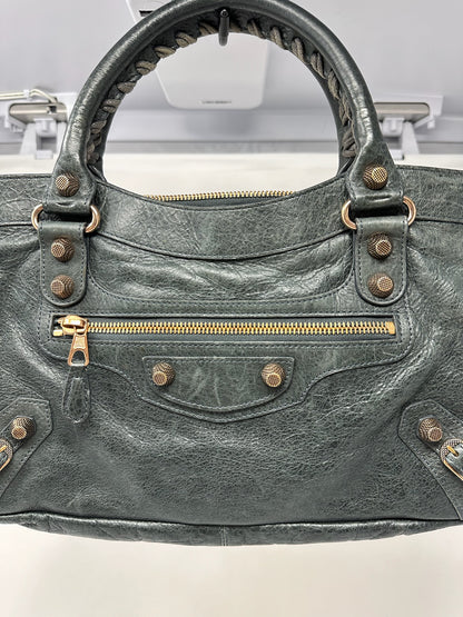 Balenciaga CIty Bag Dark Grey Leather