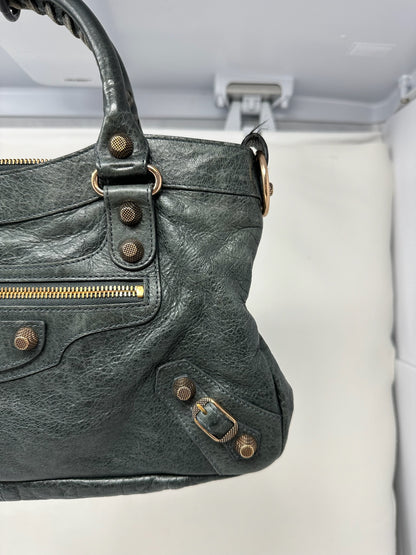 Balenciaga CIty Bag Dark Grey Leather