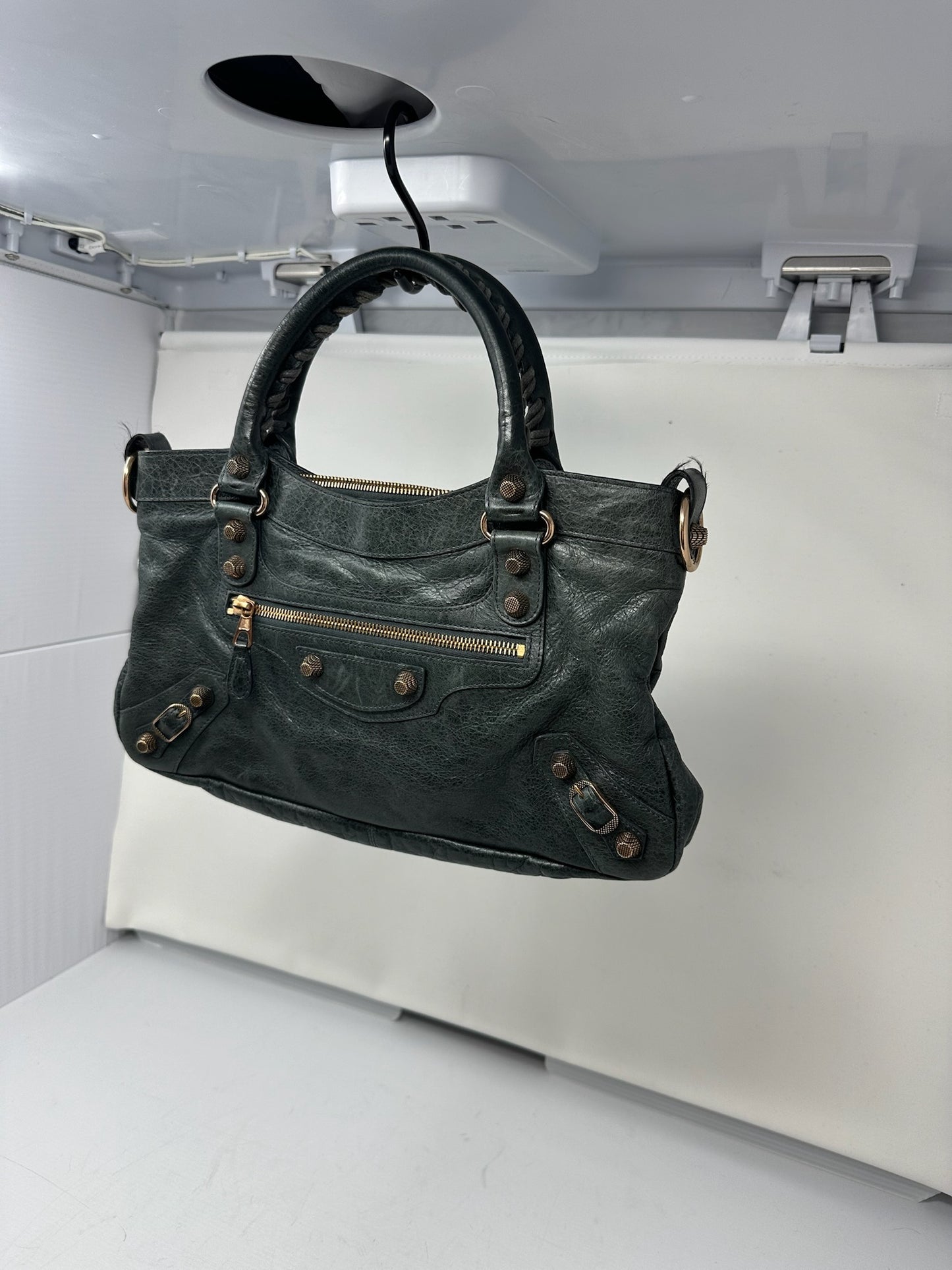 Balenciaga CIty Bag Dark Grey Leather