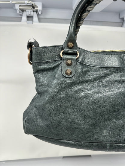 Balenciaga CIty Bag Dark Grey Leather
