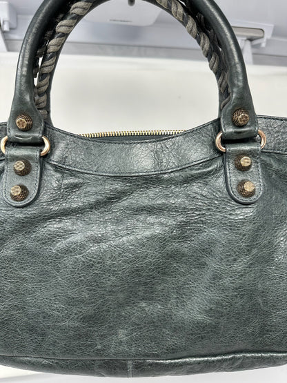Balenciaga CIty Bag Dark Grey Leather